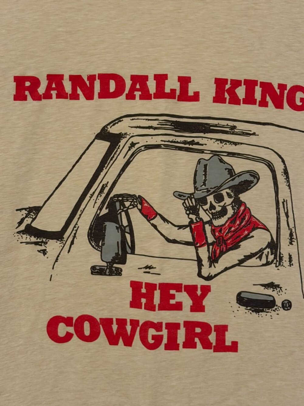 Randall King Hey Cowgirl T-shirt - size M